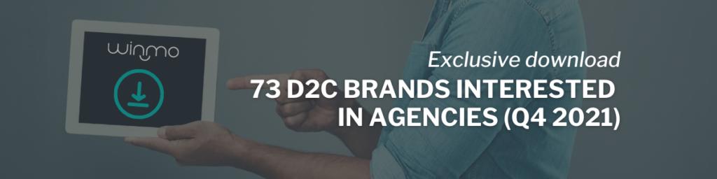 73 D2C Brands Interested in Agencies: Q4 2021