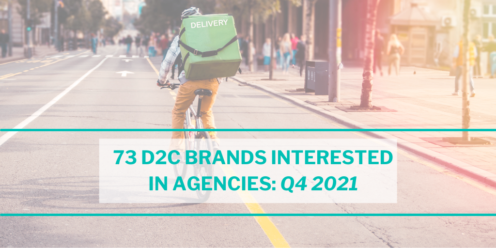 73 D2C Brands Interested in Agencies: Q4 2021