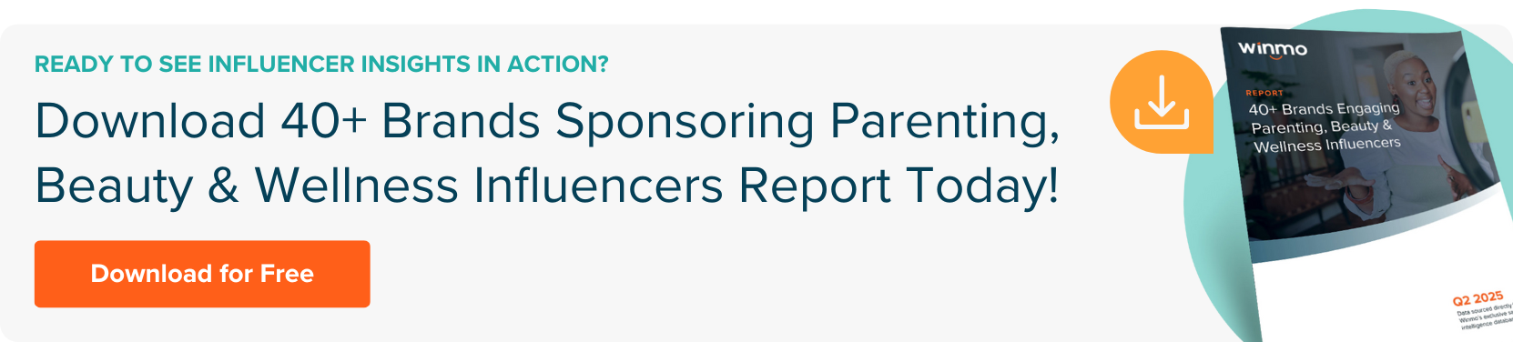 Influencer Brands Report CTA