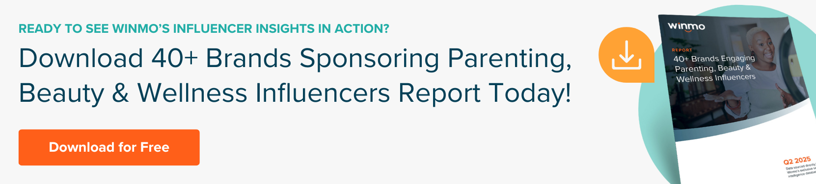 Influencer Brands Report CTA